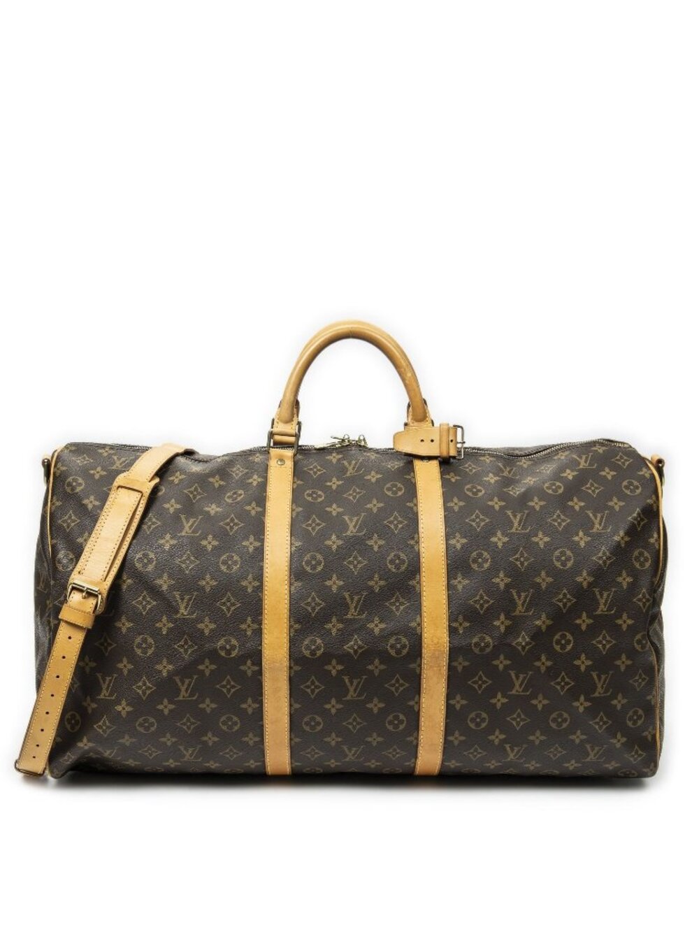 Louis Vuitton Keepall Bandouliere Brown Monogram Canvas - Picture 1 of 15